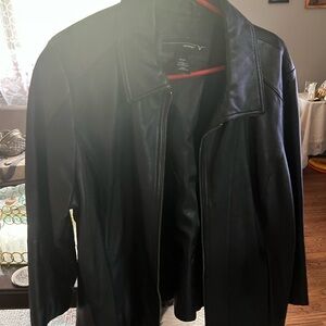 Women’s leather jacket plus size size 18/20
